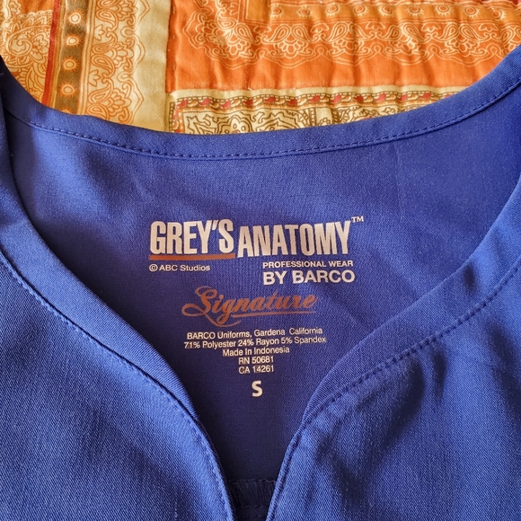 Grey's anatomy scrub set